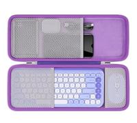 co2CREA Hard Carrying Case for Logitech Pop ICON Keys Combo
