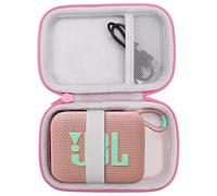 co2CREA Hard Carrying Travel Case for JBL GO 3 /Go 4 /GO 5 Ultra Portable Waterproof Bluetooth Speaker,(Case Only,Speaker not included)