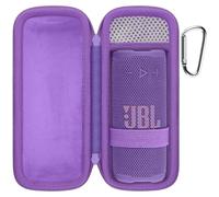 co2CREA Hard Case for JBL Grip Compact Bluetooth Speaker | Shockproof EVA Storage Bag with Carabiner for Outdoor Travel, Case Only
