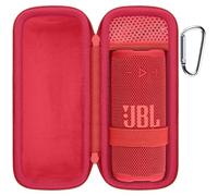 co2CREA Hard Case for JBL Grip Compact Bluetooth Speaker | Shockproof EVA Storage Bag with Carabiner for Outdoor Travel, Case Only
