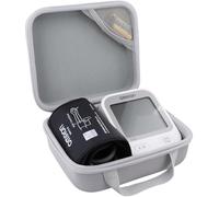 co2CREA Hard Storage Bag Carrying Case for Omron X4 X3 M4 M3 Smart Upper Arm Blood Pressure Monitor BP5255 and Comfort Cuff (Case Only, Without Blood Monitor in it