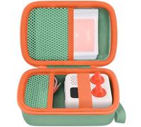 co2CREA Hard Storage Case for Yoto Mini Kids Bluetooth Audio Player | Portable Carrying Bag Only, Comes with Transparent Card Holder, Holds Up to 36 Yoto Cards