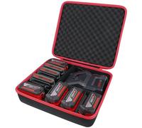 CO2CREA Hard Travel Box Storage Case for Bosch Quick Charger AL 1830 CV, Battery Bag Holds ProCORE 18V Batteries (8.0Ah, 4.0Ah, 5.0Ah)
