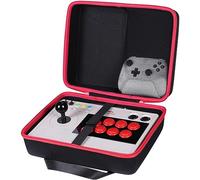 co2CREA Hard Travel Case for 8Bitdo Arcade Fight Stick | Case Only, Shockproof Hard Shell, Fits Ultimate Controller, Nintendo Switch, Windows, Xbox Series & PC