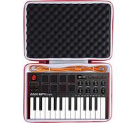 co2CREA Hard Travel Case for AKAI Professional MPK Mini Play MK3 Controller | EVA Protective Carrying Bag with Shockproof Foam Cushion, Case Only
