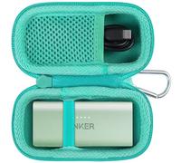 co2CREA Hard Travel Case for Anker Nano Power Bank 22.5W Portable Charger | Shockproof EVA Bag with Carabiner Compatible with Anker 621 Mini for Travel Outdoor, Case Only