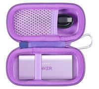 co2CREA Hard Travel Case for Anker Nano Power Bank 22.5W Portable Charger | Shockproof EVA Bag with Carabiner Compatible with Anker 621 Mini for Travel Outdoor, Case Only
