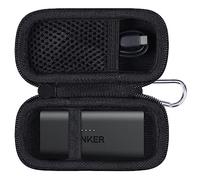 co2CREA Hard Travel Case for Anker Nano Power Bank 22.5W Portable Charger | Shockproof EVA Bag with Carabiner Compatible with Anker 621 Mini for Travel Outdoor, Case Only
