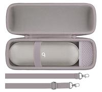 co2CREA Hard Travel Case for Beats Pill Wireless Bluetooth Speaker, Sandstone, Waterproof, Shockproof, Dustproof, Heavy Duty Protection, Integrated Shoulder Strap