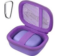 co2CREA Hard Travel Case for Beats Powerbeats Pro 2 Bluetooth Earbuds | Shockproof EVA Storage Bag with Carabiner for Outdoor Travel, Case Only