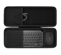co2CREA Hard Travel Case for Logitech MX Keys Mini and Anywhere 3 Combo | Shockproof EVA Storage Shell with Carrying Handle for Outdoor Travel, Case Only