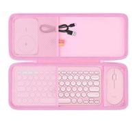 co2CREA Hard Travel Case for Logitech Pebble 2 Combo Pebble Keys 2 K380s /K380 Multi-Device Wireless Keyboard and Pebble Mouse 2 M350s /M350 Mouse Combo, Case only