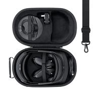 co2CREA Hard Travel Case for Meta Quest 3 /Meta Quest Pro VR Headset | Shockproof EVA Shell with Detachable Shoulder Strap for Outdoor Travel, Case Only