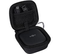 co2CREA Hard Travel Case for SHOKZ OpenFit 2+ /OpenFit 2 /OpenFit Air | Shockproof EVA Storage Bag with Carabiner for Outdoor Travel, Case Only
