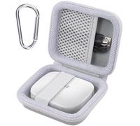 co2CREA Hard Travel Case for SHOKZ OpenFit Pro Open-Ear True Earbuds | Shockproof EVA Storage Bag with Carabiner for Outdoor Travel, Case Only