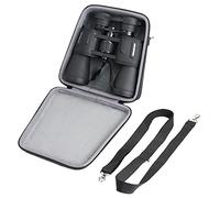 co2CREA Hard Travel Case for Universal 10 x 50 High Power Binoculars | Shockproof EVA Storage Case with Shoulder Strap for Outdoor Travel, Case Only