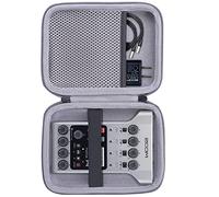co2CREA Hard Travel Case for Zoom PodTrak P4 Podcast Recorder