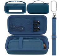 co2CREA Hard Travel Cover and Silicone Case Combo for Bose SoundLink Flex (2nd Gen) Speaker, Protective Bag with Carabiner and Shoulder Strap