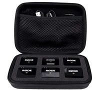 co2CREA Hard Travel Storage Case Compatible with RODE Wireless Go/Wireless GO II 2 Microphone Radio System