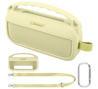 co2CREA Silicone Case for Bose SoundLink Flex 2nd Gen Portable Speaker | Portable Ultra-light Protective Sleeve with Carabiner and Detachable Shoulder Strap