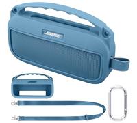 co2CREA Silicone Case for Bose SoundLink Flex 2nd Gen Portable Speaker | Portable Ultra-light Protective Sleeve with Carabiner and Detachable Shoulder Strap