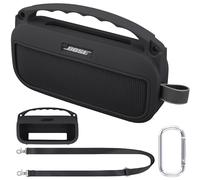co2CREA Silicone Case for Bose SoundLink Flex 2nd Gen Portable Speaker | Portable Ultra-light Protective Sleeve with Carabiner and Detachable Shoulder Strap