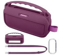 co2CREA Silicone Case for Bose SoundLink Flex 2nd Gen Portable Speaker | Portable Ultra-light Protective Sleeve with Carabiner and Detachable Shoulder Strap