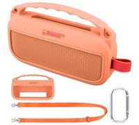 co2CREA Silicone Case for Bose SoundLink Flex 2nd Gen Portable Speaker | Portable Ultra-light Protective Sleeve with Carabiner and Detachable Shoulder Strap
