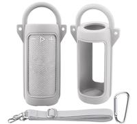 co2CREA Silicone Case for JBL Grip Compact Bluetooth Speaker | Portable Ultra-light Protective Sleeve with Carabiner and Detachable Shoulder Strap
