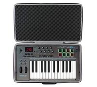 co2CREA Travel Case for Nektar Impact LX25 mk3 MIDI Keyboard Controller | EVA Protective Carrying Bag with Shockproof Foam Cushion, Case Only
