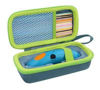 co2CREA Travel Hard Case for 3Doodler Start+ Essentials 3D Pen Set,Storage Organizer Holder for Printing Filament Refill and USB Charger