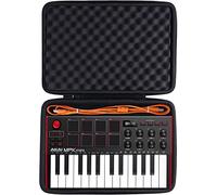 co2CREA Travel Hard Case for AKAI Professional MPK Mini MK3 / MPK Mini Play MK3 25 Key USB MIDI Keyboard Controller,Case Only