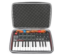 co2CREA Travel Hard Case for AKAI Professional MPK Mini MKII/MPK Mini Play 25 Key USB MIDI Keyboard Controller,Case Only