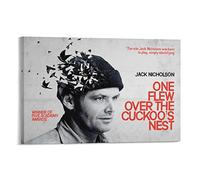 COAC One Flew Over The Cuckoos Nest Classic Comedy Movie Poster Canvas Art Poster And Wall Art Picture Print Modern Family Bedroom Decor Posters 12x18inch(30x45cm)