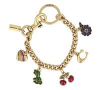 Coach Bag accessory 25 cm gold colored