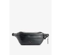 Coach Black Hall Leather Belt Bag