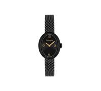 Coach Black Sammy Oval Mesh Watch - Black