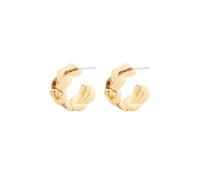 Coach Braided C Hoop Earrings - Gold - One Size