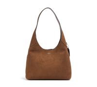 COACH Brooklyn 28 Warm Brown Suede Shoulder Bag Size: One Size, Colour