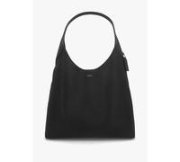 COACH Brooklyn 39 Brass Black Leather Shoulder Bag Size: One Size, Col