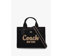 COACH Cargo Black Canvas Tote Bag Size: One Size, Colour: Black Fabric