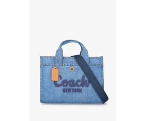 COACH Cargo Indigo Denim Tote Bag Colour: Dnf, Size: One Size