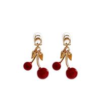 Coach Cherry drop earrings - Gold One Size