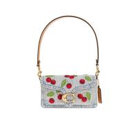 Coach cherry embroidered tote bag - Blue One Size