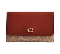 Coach Coated Canvas Signature Essential Medium Flap Wallet
