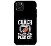 Coach Dad Snack Mom Flag Kid Football Team Case for iPhone 11 Pro Max