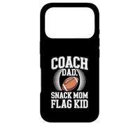 Coach Dad Snack Mom Flag Kid Football Team Case for iPhone 17 Pro
