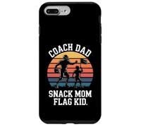 Coach Dad Snack Mom Flag Kid Retro Flag Football Case for iPhone 7 Plus/8 Plus