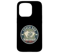 Coach Dad Sports Training Football Father's Day Case for iPhone 15 Pro