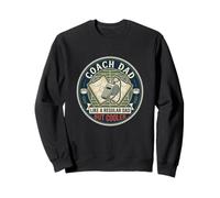 Coach Dad Sports Training Football Father's Day Sweatshirt